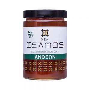 Greek Organic Blossom Honey HELMOS 800gr