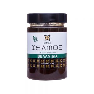 Greek Organic Oak Honey HELMOS 450gr