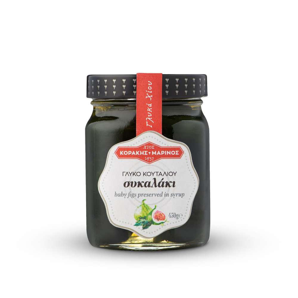 Baby_Figs_Spoon_Sweet Greek Spoon Sweet - Fig - 450gr (15.87oz) - Image 1