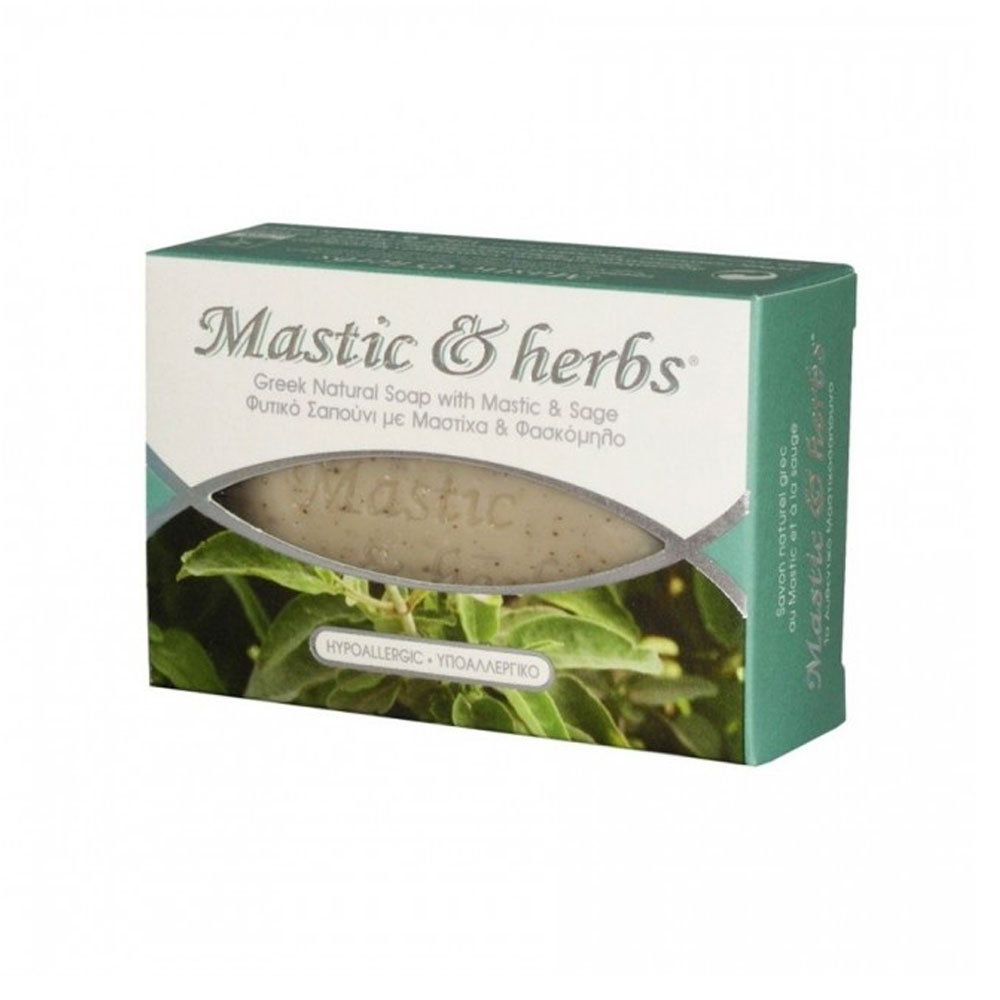 Greek-Natural-Soap-with-Mastic-Sage-2 Greek Natural Soap with Mastic & Sage