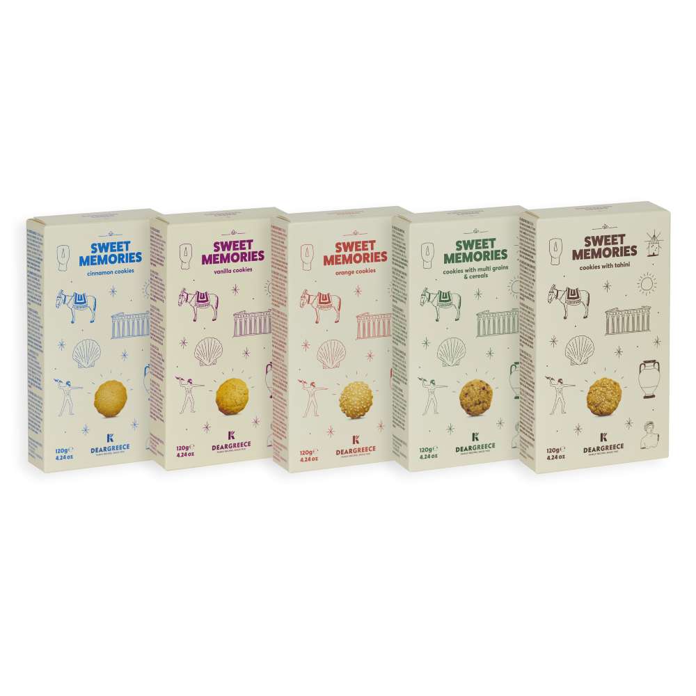 Sweet_Gift Greek Sweet Memories Cookies – Dear Greece – Family Size - Image 1