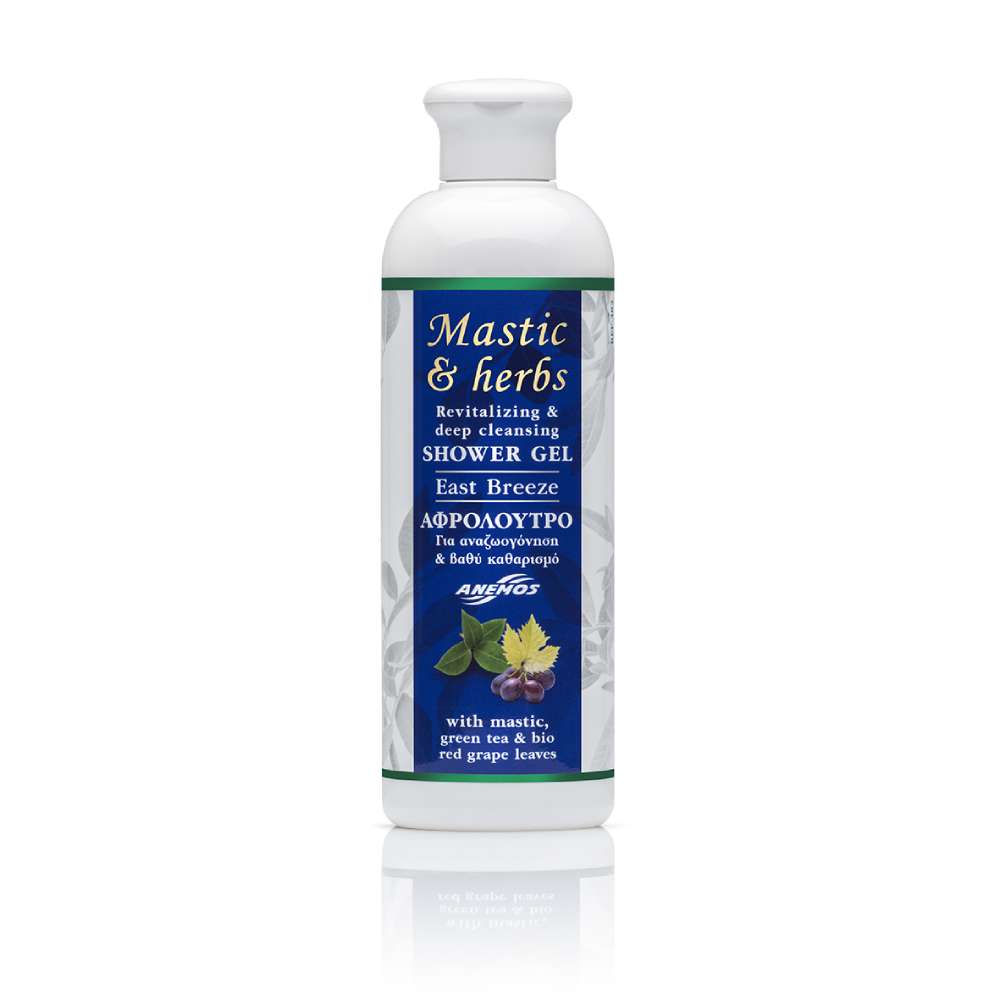 Shower-gel-East-Breeze-300ml Greek Shower Gel Mastic ”East Breeze” 300ml (10.5fl.oz) - Image 1