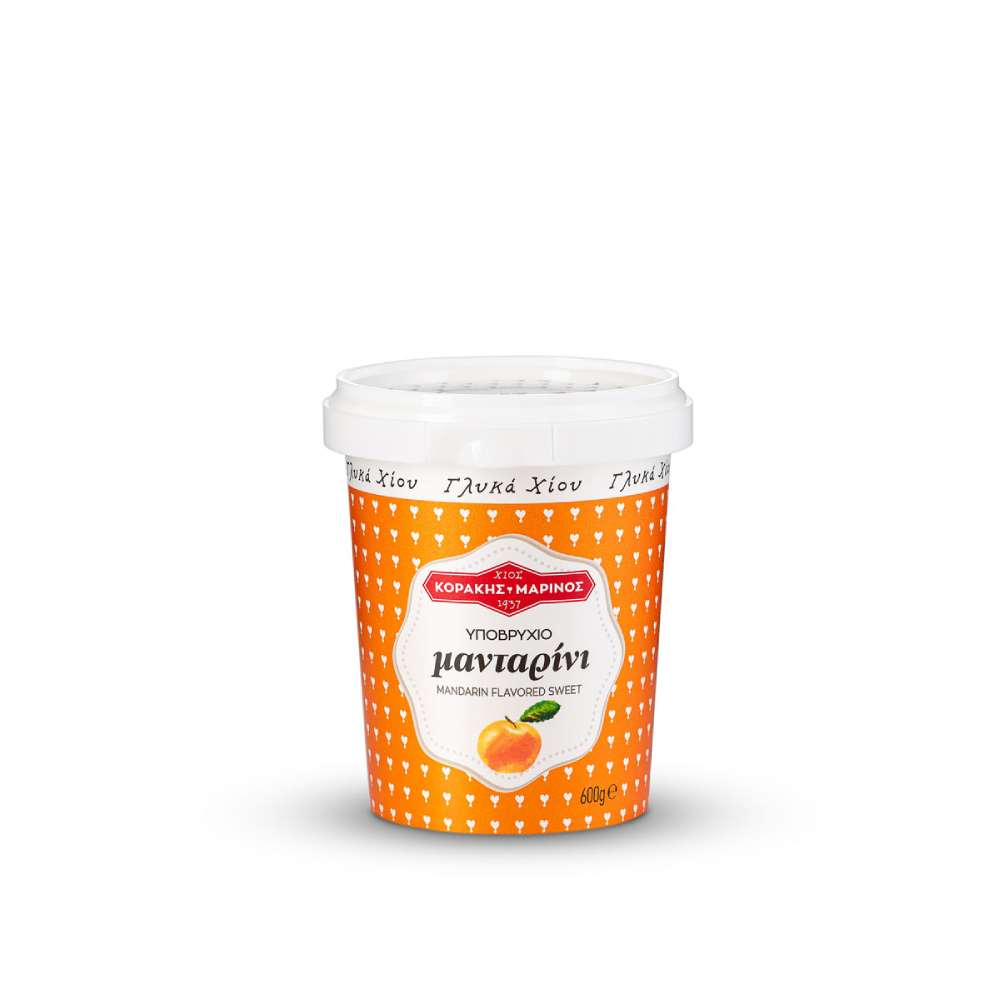 mandarin-taffy Greek Spoon Taffy Mandarin Flavored 600gr (21.16oz) - Image 1